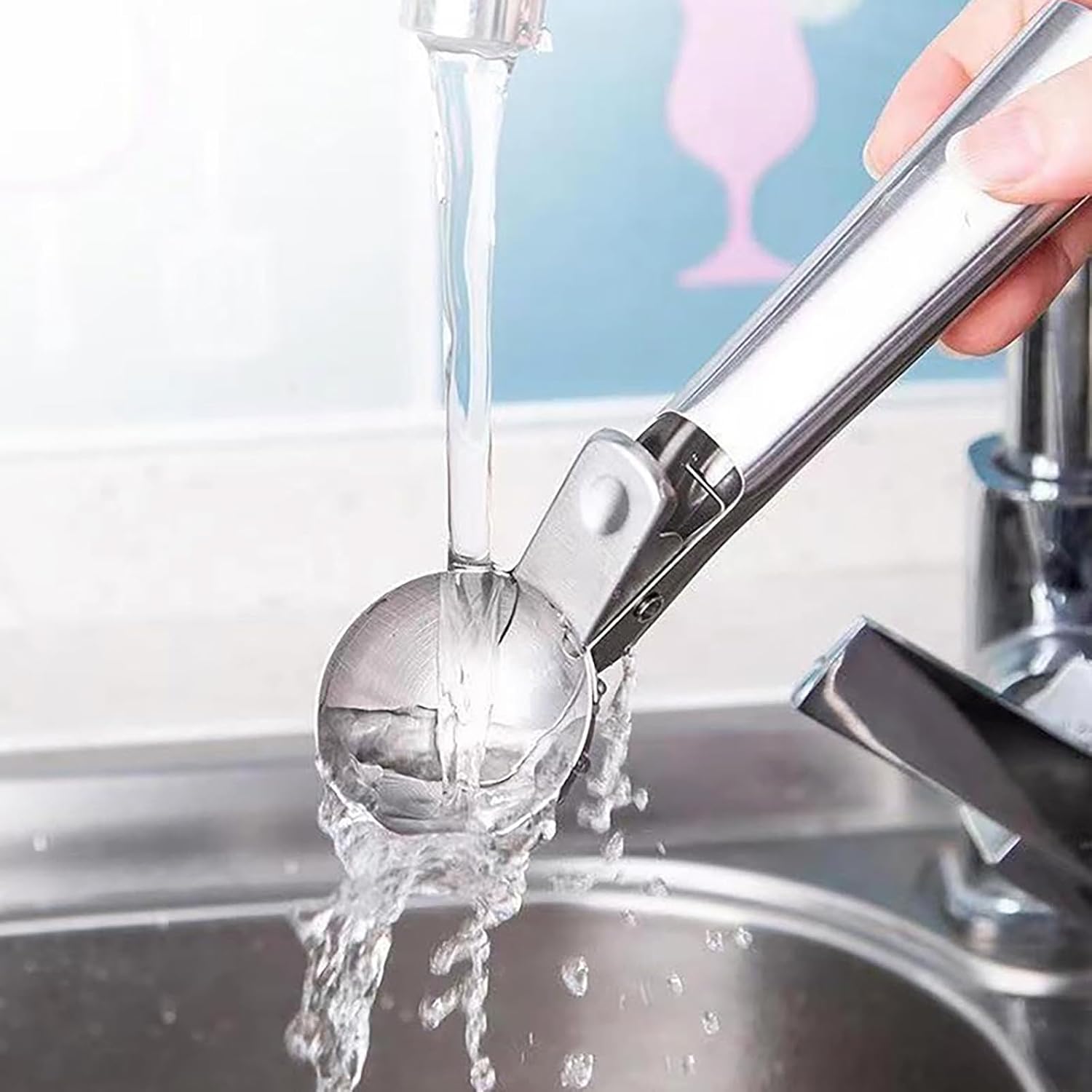 Silver Trigger Ice Cream Scoop,Scooper for Yogurt, Cookie Dough,Melon Balls