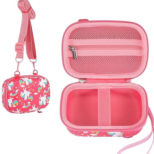 Leayjeen Kameratasche für Kinder, kompatibel mit ASTGMI/Faburo/ZStarlite/Hangrui/Gofunly/ONLYFUN/Gavgroom/BaFuland, Rosa-2, Schulrucksäcke