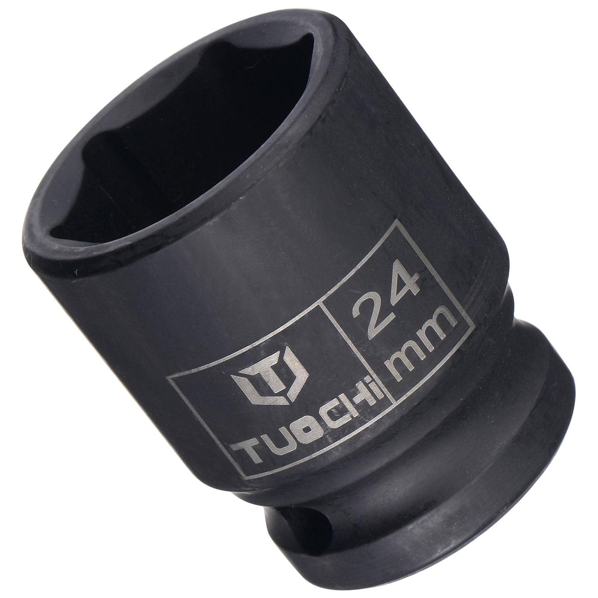 TA-VIGOR 6-Point Impact Socket, 1/2-Inch Drive 24mm Spindle Axle Nut Socket Driver