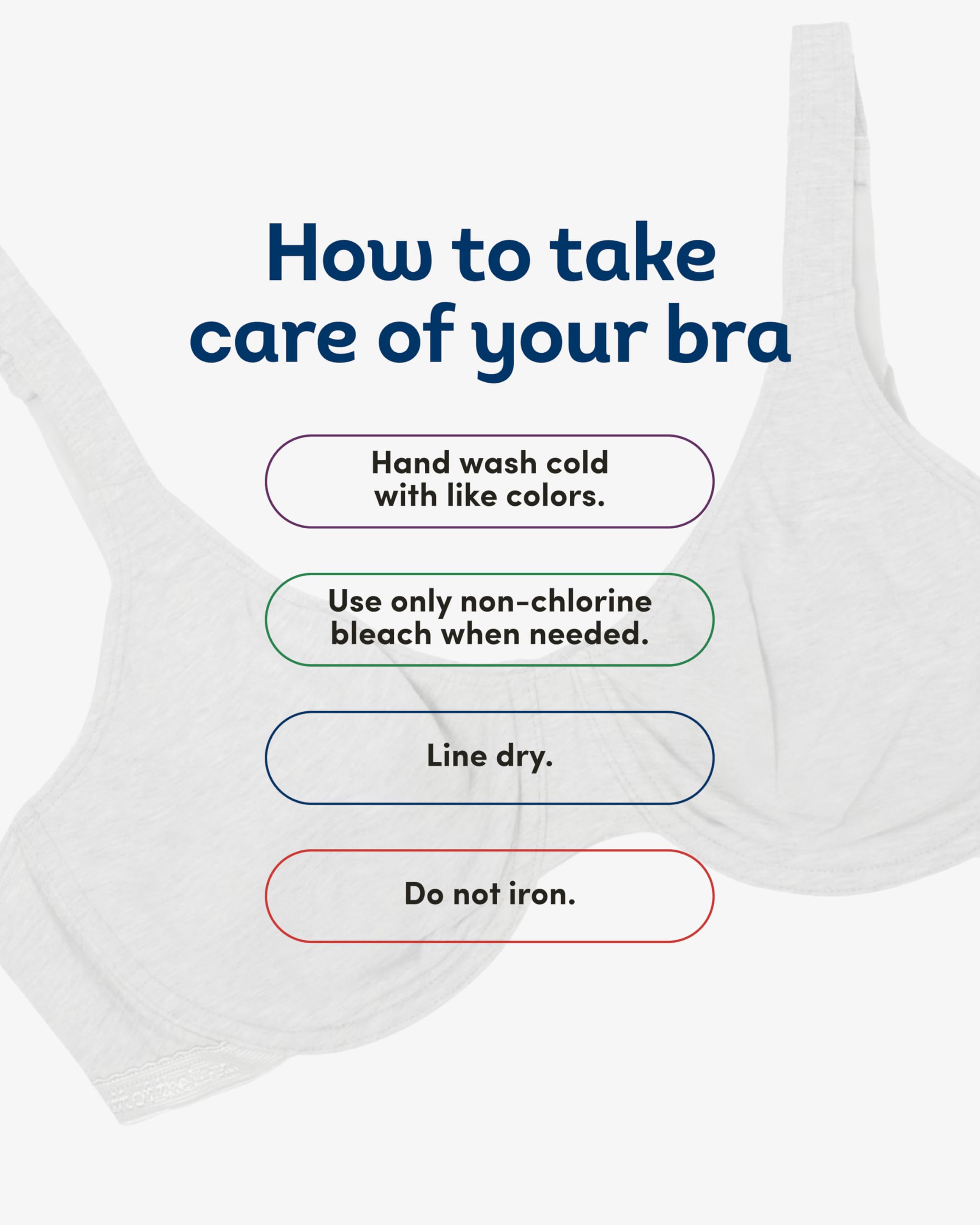 Fruit of the Loom Unlined Underwire Bra - Cotton & Spandex Blend For Natural Shape and Flexibility Sujetador Mujer (Pack de 2)