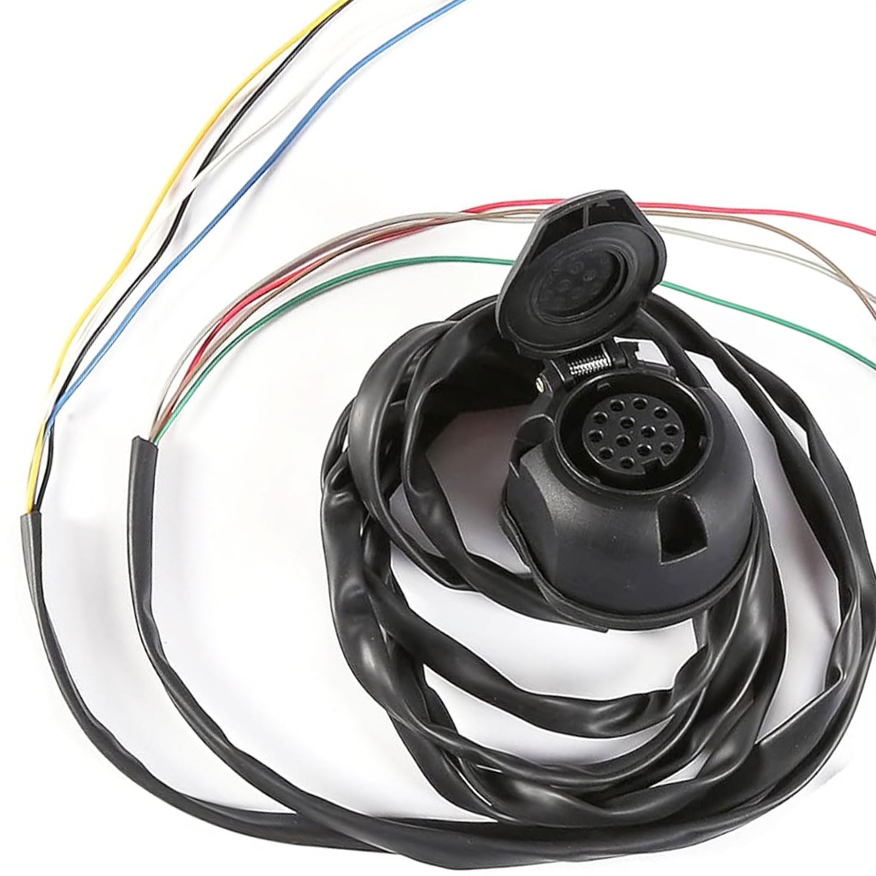 MelTruck Prise 24V 15 Broches Pour Camion Avec Raccord Vissé - Prise Remorque 15 Pins