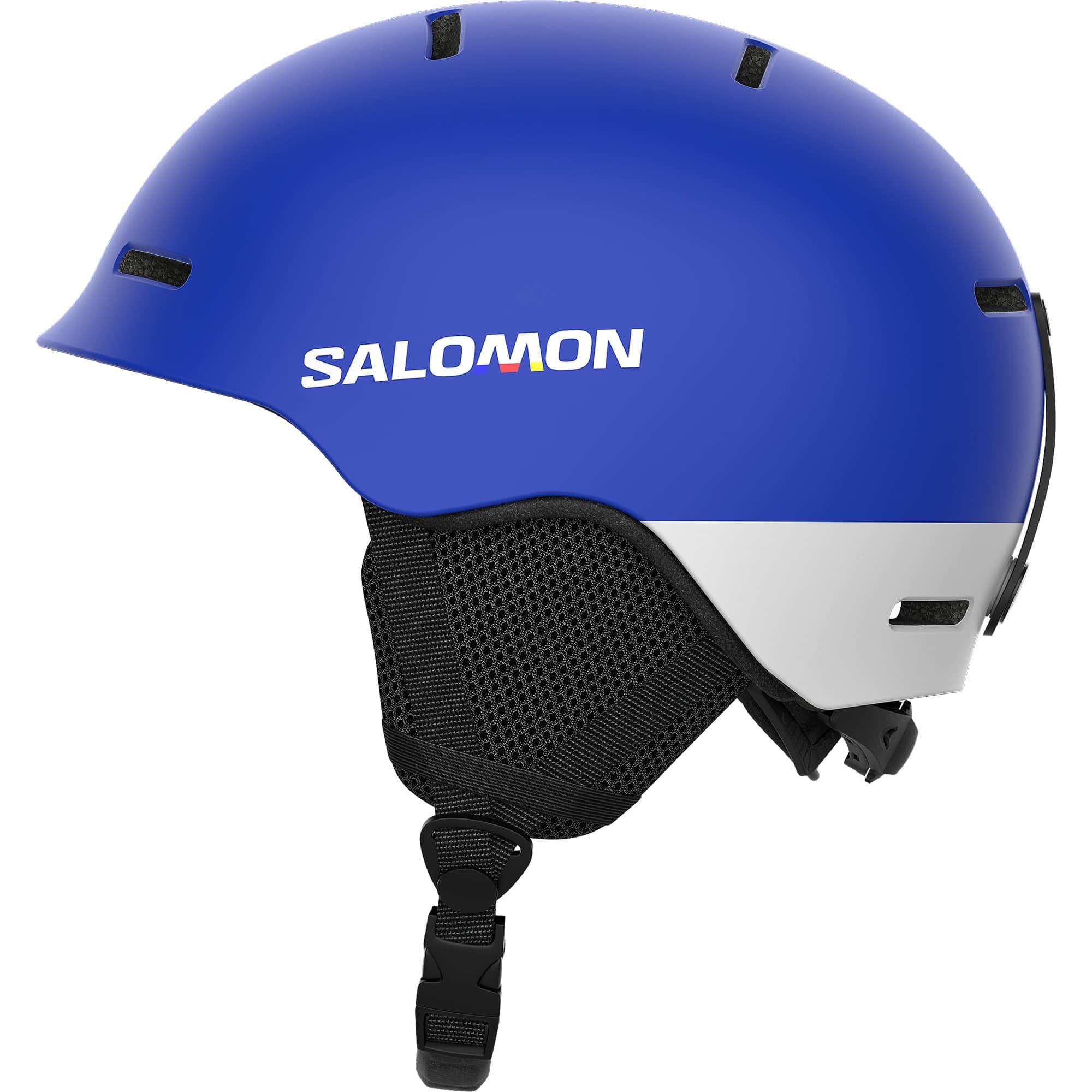 Salomon Orka Casque de Ski pour Enfant, Idéal pour Le Ski et Le Snowboard, Bleu, KS 4953
