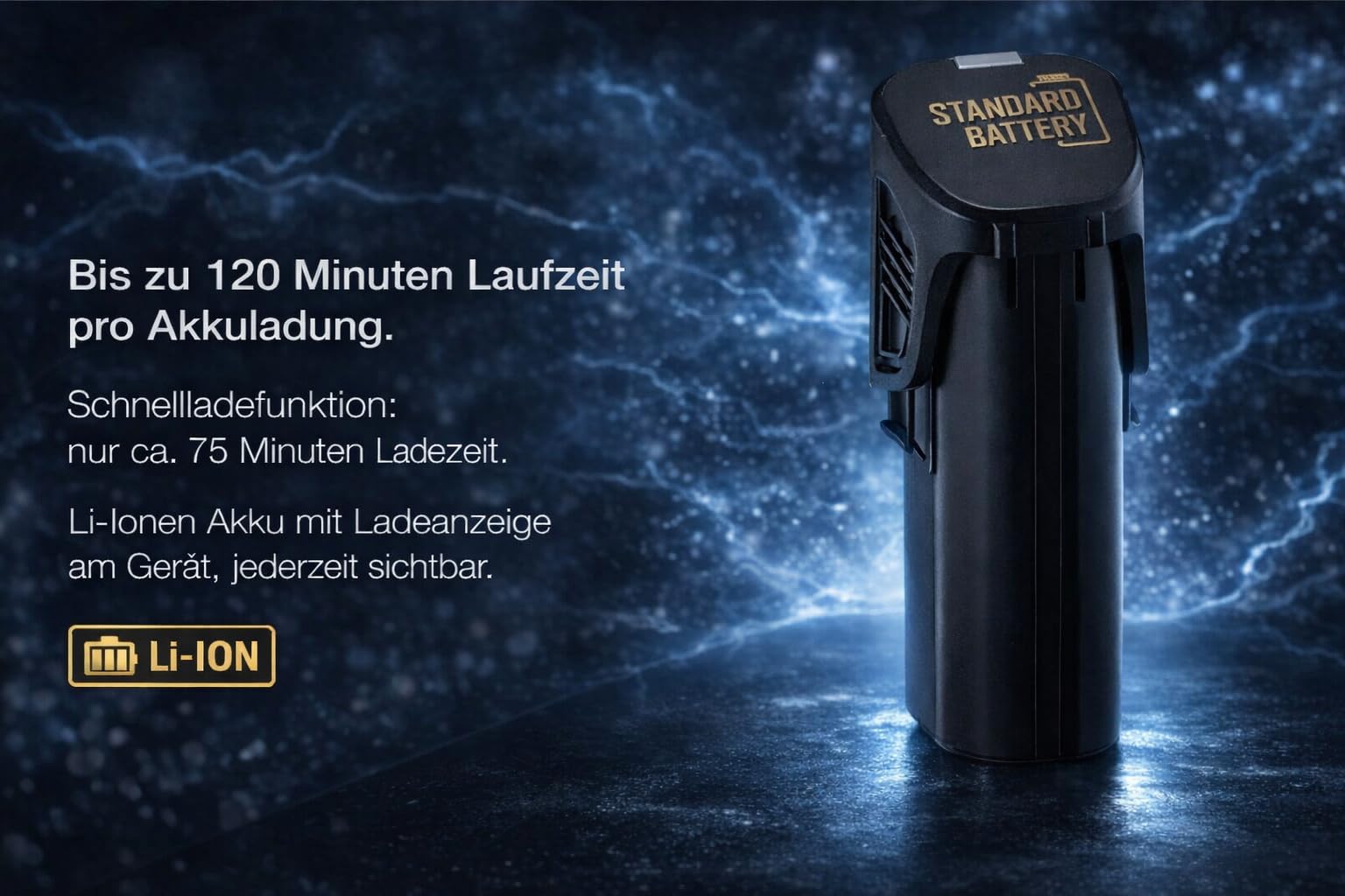 Rotschopf24 Arco Pro Akku Hunde Schermaschine XL Akku + 4 Aufsätze +Tasche