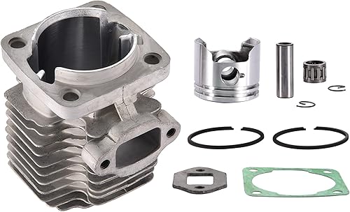 GOOFIT Kit de cilindro de orificio de 1.575 in con pistón para 2 tiempos 47cc 49cc Pocket Bike Mini Quad Sierra de cadena