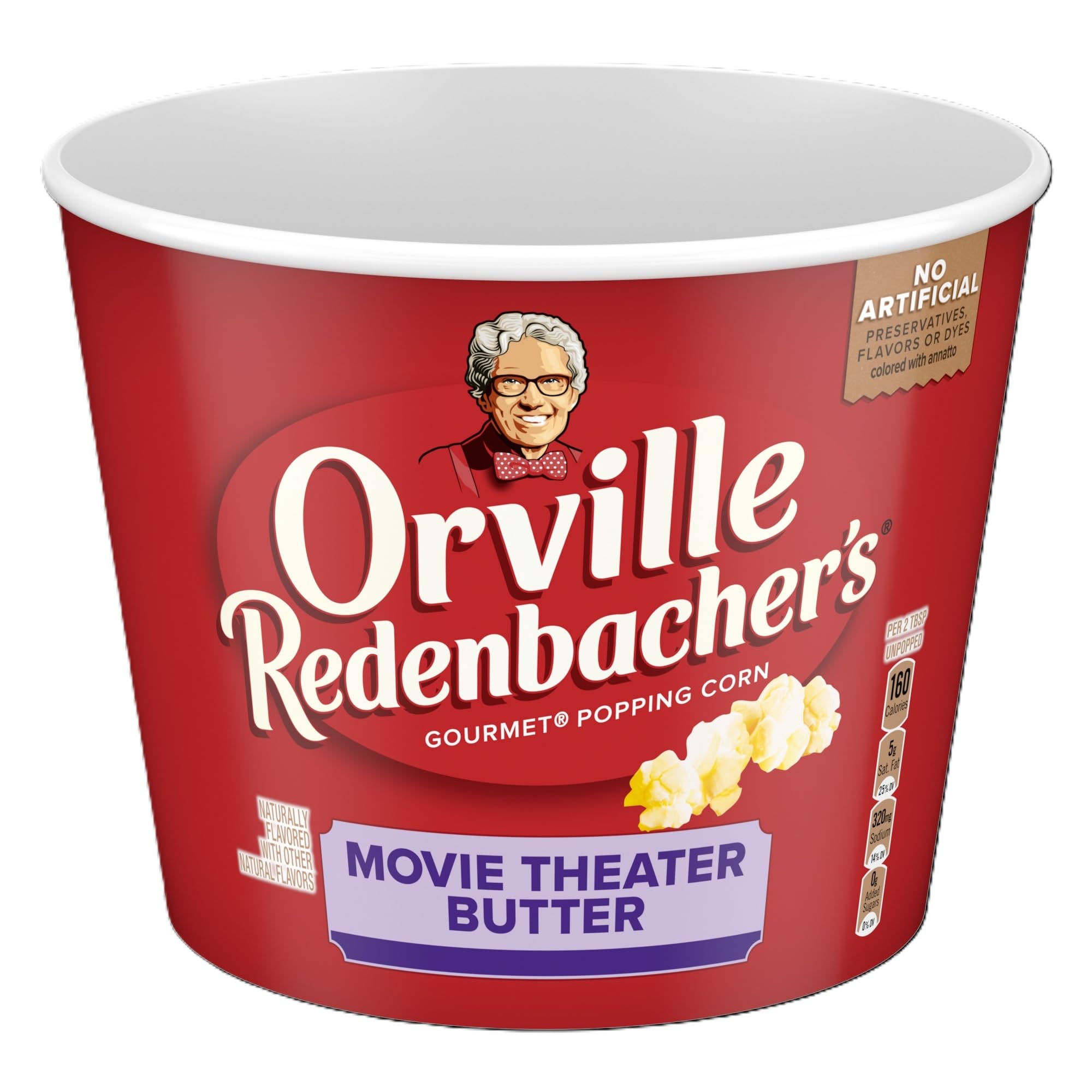 Orville H. Redenbacher 's Kino Popcorn Tub, 3.9-ounce Pakete (Pack von 6)