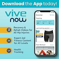 Vista 8 de Vive Soporte de cadera e ingle, soporte de ciática, alivio del dolor de cadera para mujeres y hombres, soporte de compresión flexor de cadera