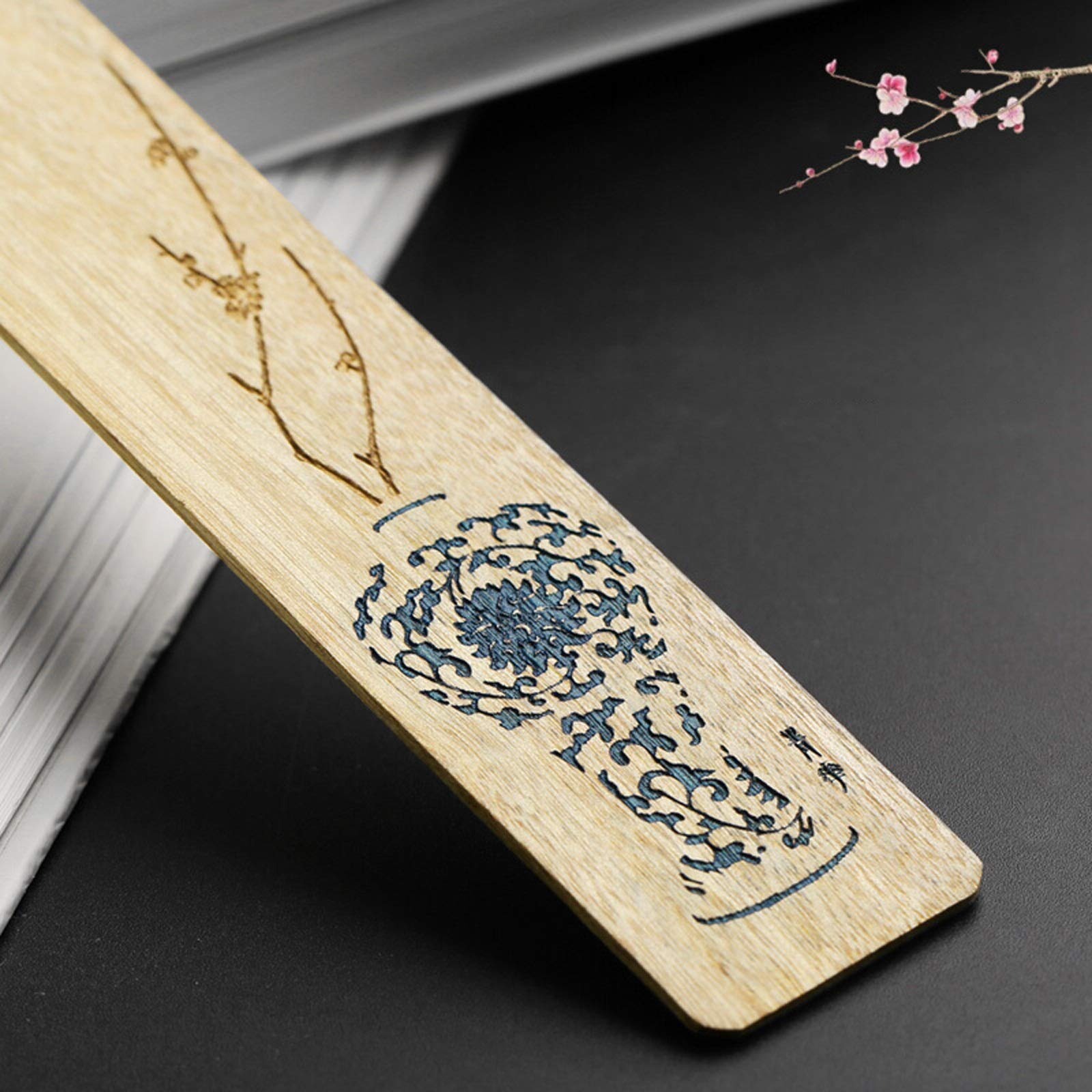 Lesezeichen Natürliches Wood-Lesezeichen Handgemachtes hölzernes Lesezeichen personalisierte hölzerne Seite-Marker ist EIN einzigartiges Geschenk für Lehrer-Studenten Buch Markierungen