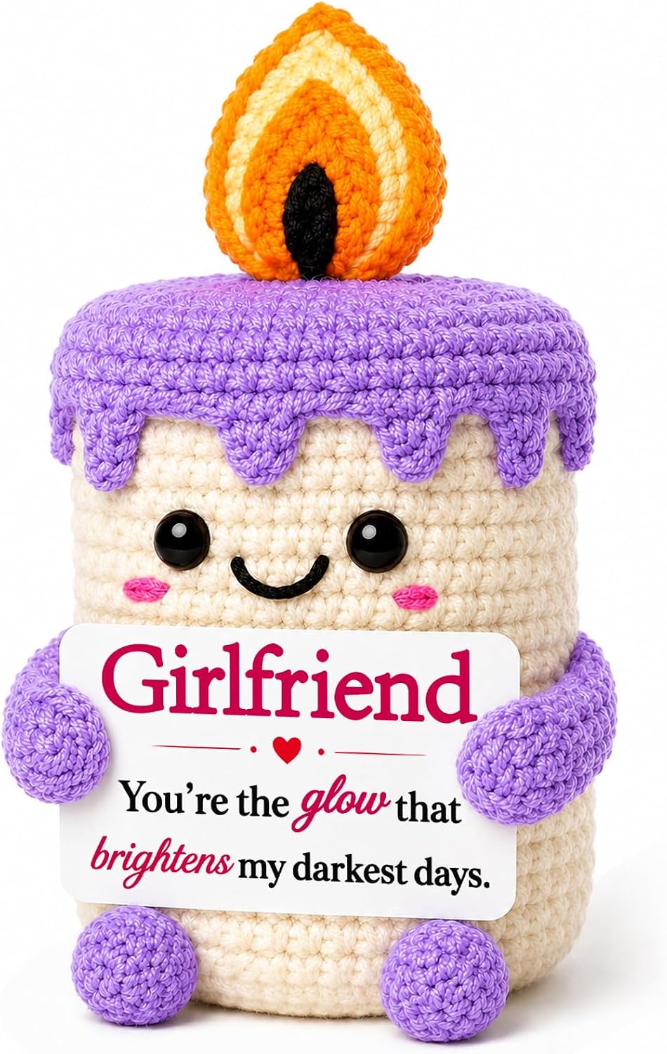 Gifts for Girlfriend Birthday for Christmas | Handmade Candle Gift, National Girlfriends Day Gifts, Sweetest Day Gifts from Boyfriend, Valentines Day Romantic Gift for Her