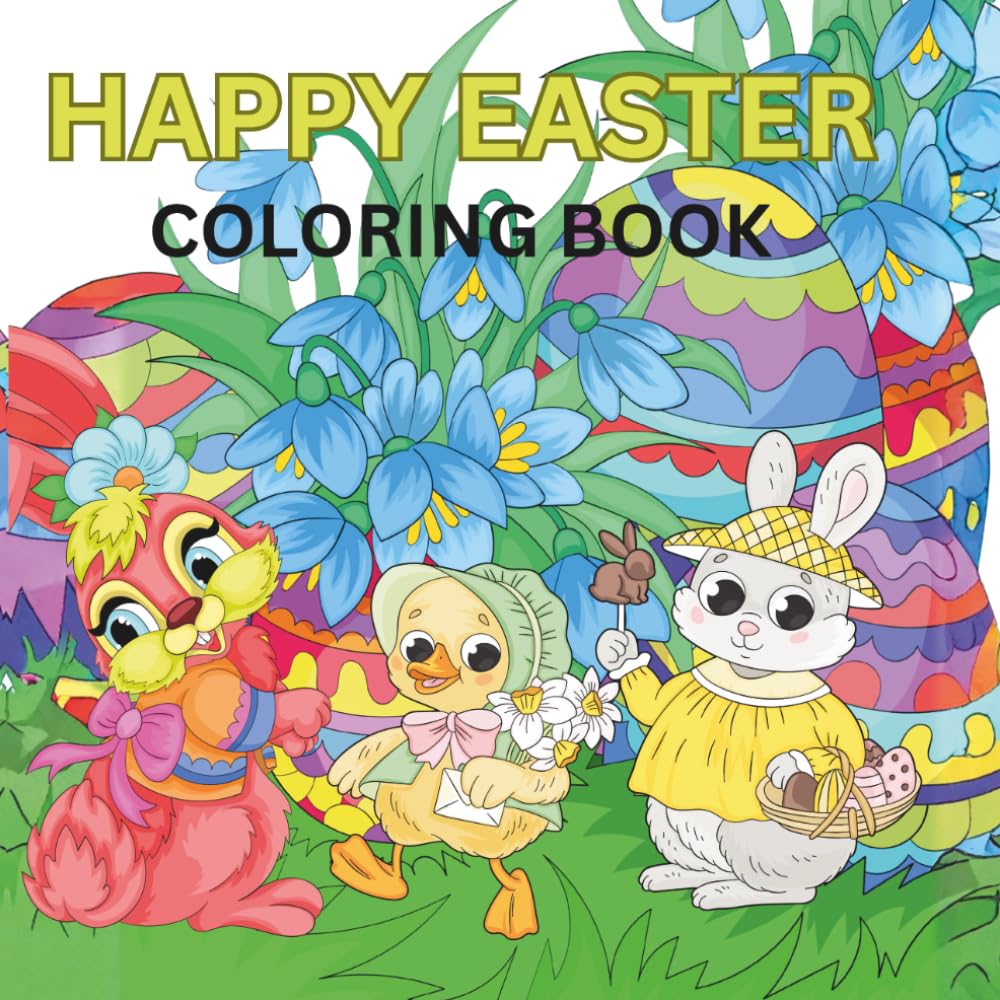 EASTER: COLORING BOOK