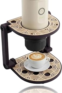 Portable Espresso Stand for OutIn Nano, NanoEspresso & Picopresso, Foldable Espresso Machine Stand for Camping, Hiking & Office, Heat-Resistant High-Performance Compound, Compact Travel Coffee Gear
