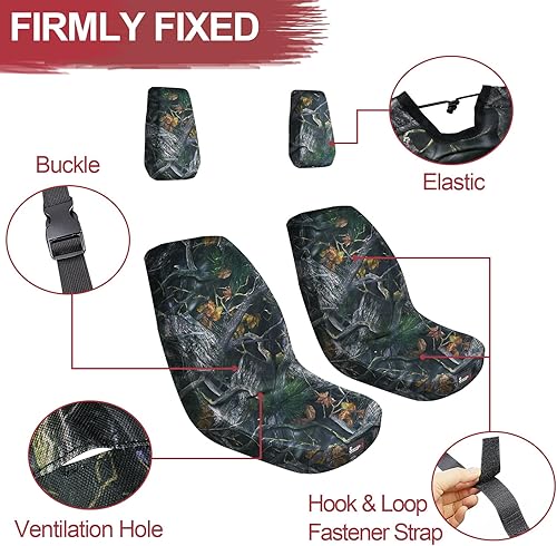 Miniatura 4 de StarknightMT UTV Rhino - Fundas de asiento impermeables 1680D, compatibles con Rhino 700 660 450 2004-2021, accesorios Rhino