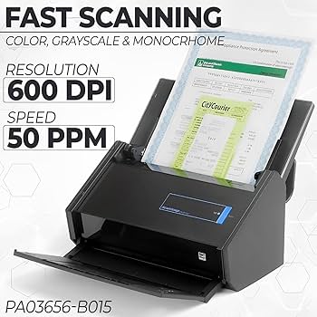 Amazon.com: Fujitsu ScanSnap iX500 Scanner Bundle - High