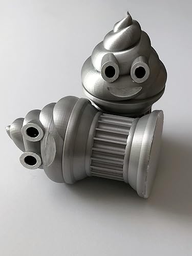 Miniatura 7 de Trofeo Emoji Poop  6 pulgadas de alto  Con un emoji sólido de caca en un pilar con ojos y boca pintados  Premio o regalo perfecto  Hecho a mano con