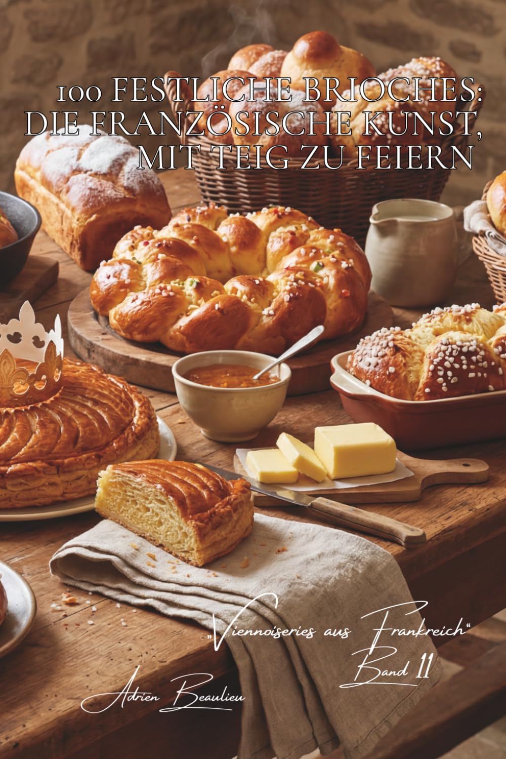 100 festliche Brioches: Die französische Kunst, mit Teig zu feiern: Dreikönigskuchen, Kränze und die Kunst, mit Brioche Feste zu krönen (Serie ... „Viennoiseries aus Frankreich“ (6 Bücher))
