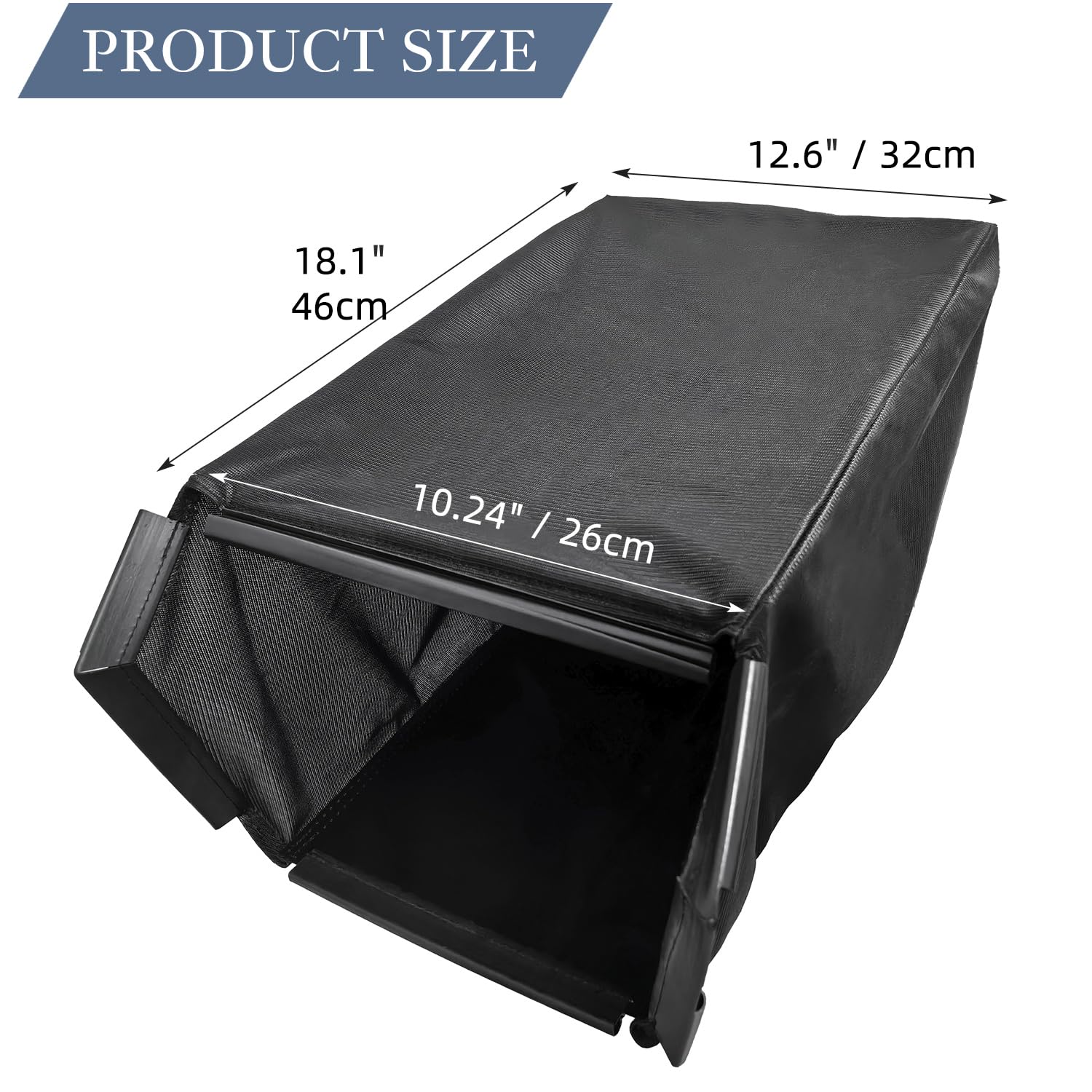 deawater 581002112 Sac à gazon pour tondeuse à gazon Husqvarna modèle 5521P 5521L 6751P 7021P LC121P5810021 12581002112 et plus (sans cadre de ramassage d'herbe)