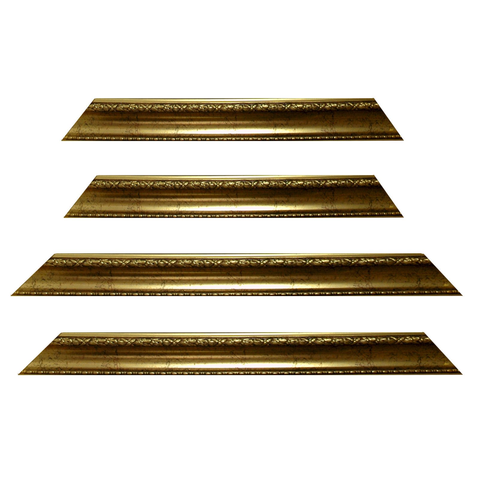 Cadre baroque doré moulure ornementée 70x100 grand format Tagliare Con Mitra