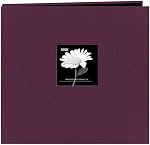 Pioneer 12-Inch by 12-Inch Fabric Frame Scrapbook, Majestic Teal