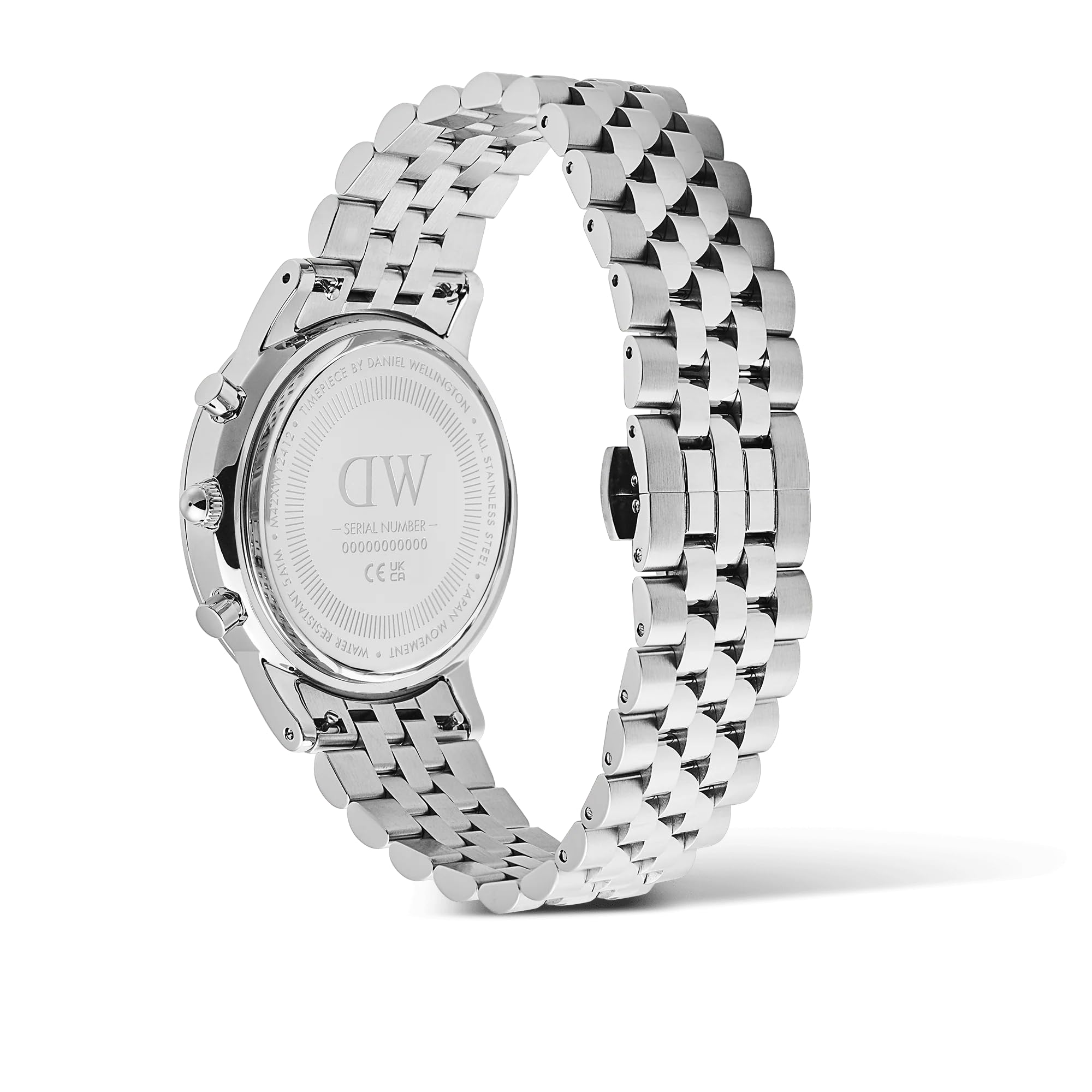 Daniel Wellington Iconic CHRONOGRAPH PANDA 42mm Orologio da Uomo