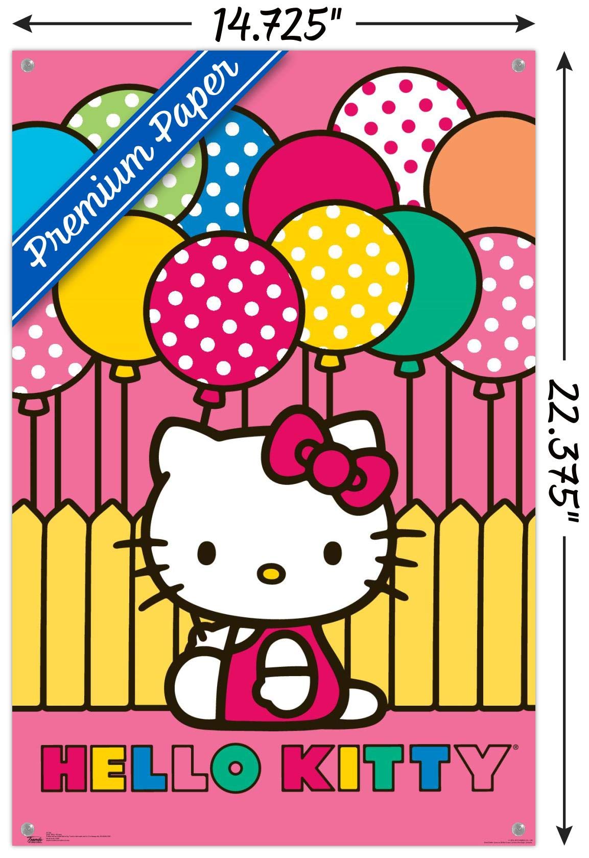 Amazon.co.jp: ハローキティ - ミミー壁掛けポスター プッシュピン付き Amazon.co.jp: ハローキティ - ミミー壁掛けポスター プッシュピン付き