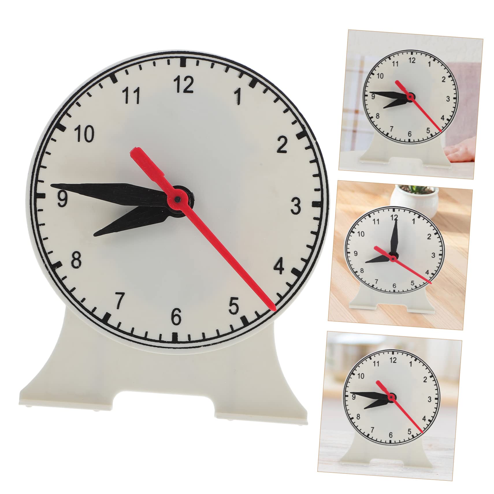 SUPVOX Telling Educational Clock Model Student Learning Tool for Analog Design for Home Classroom Office Decor Enhance Understanding Coordination Skills