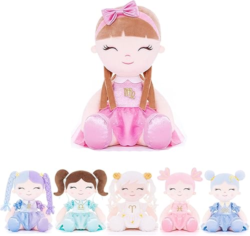 Miniatura 60 de Regalos de bebé niña muñecas de peluche Constelaciones Muñeca del zodiaco Regalo de cumpleaños 17 pulgadas Sagittari