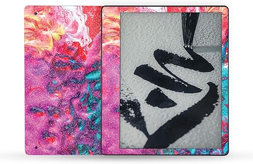 Vista 44 de MightySkins Skin - Funda de vinilo compatible con Yaxa Kindle Scribe (2022), color morado sólido, protectora, duradera y única, fácil de aplicar