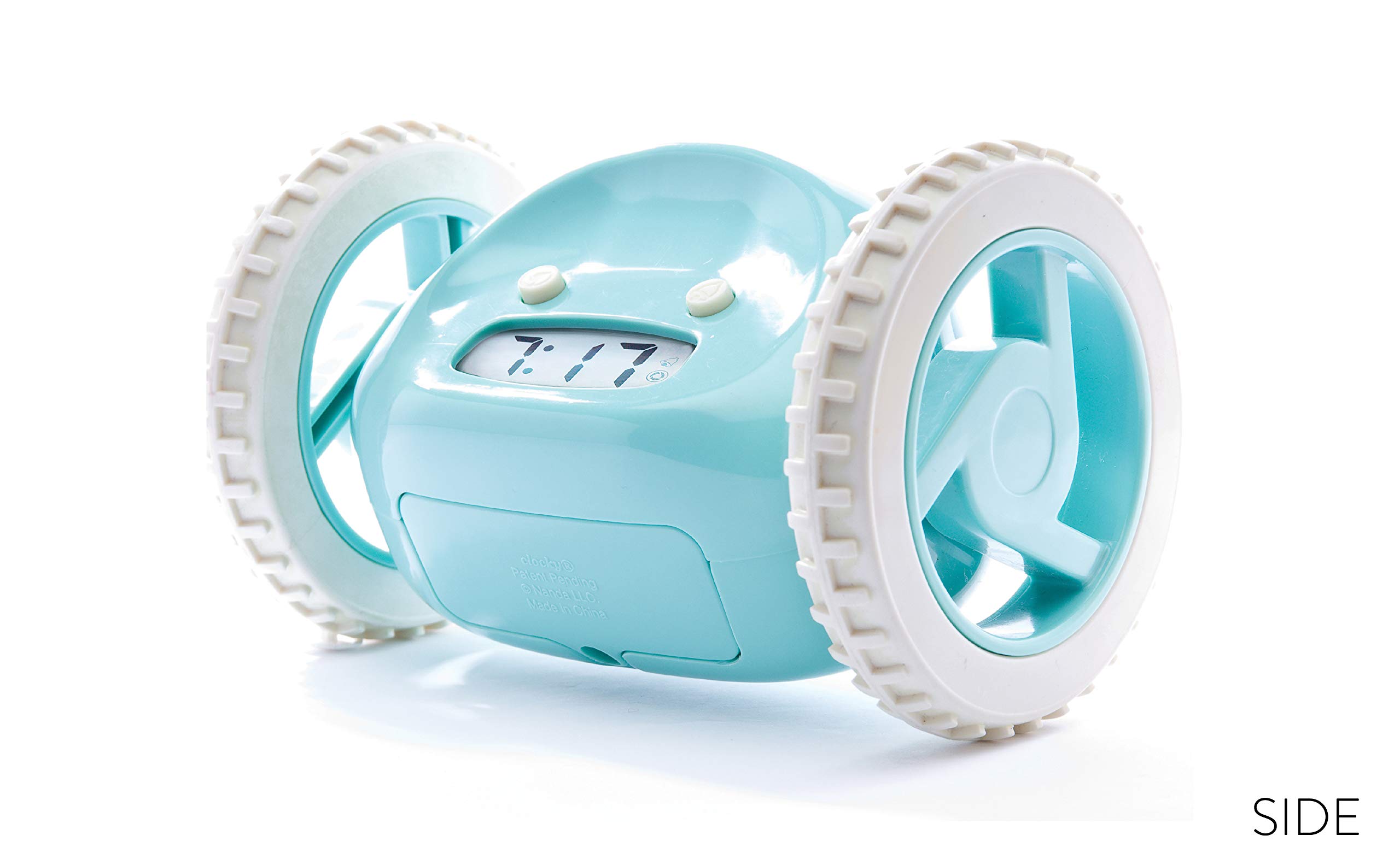 Clocky Alarm Clock on Wheels (Original) Extra Loud for Heavy Sleeper