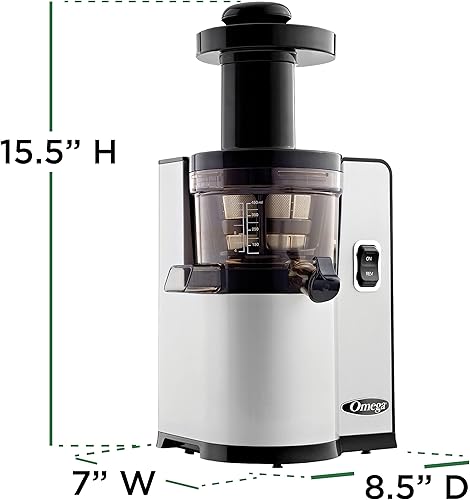 Miniatura 7 de Omega - Exprimidor de jugo vertical lento