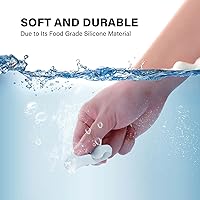 Vista 5 de Anbbas 2 piezas de silicona para prótesis dentales para cepillos de dientes