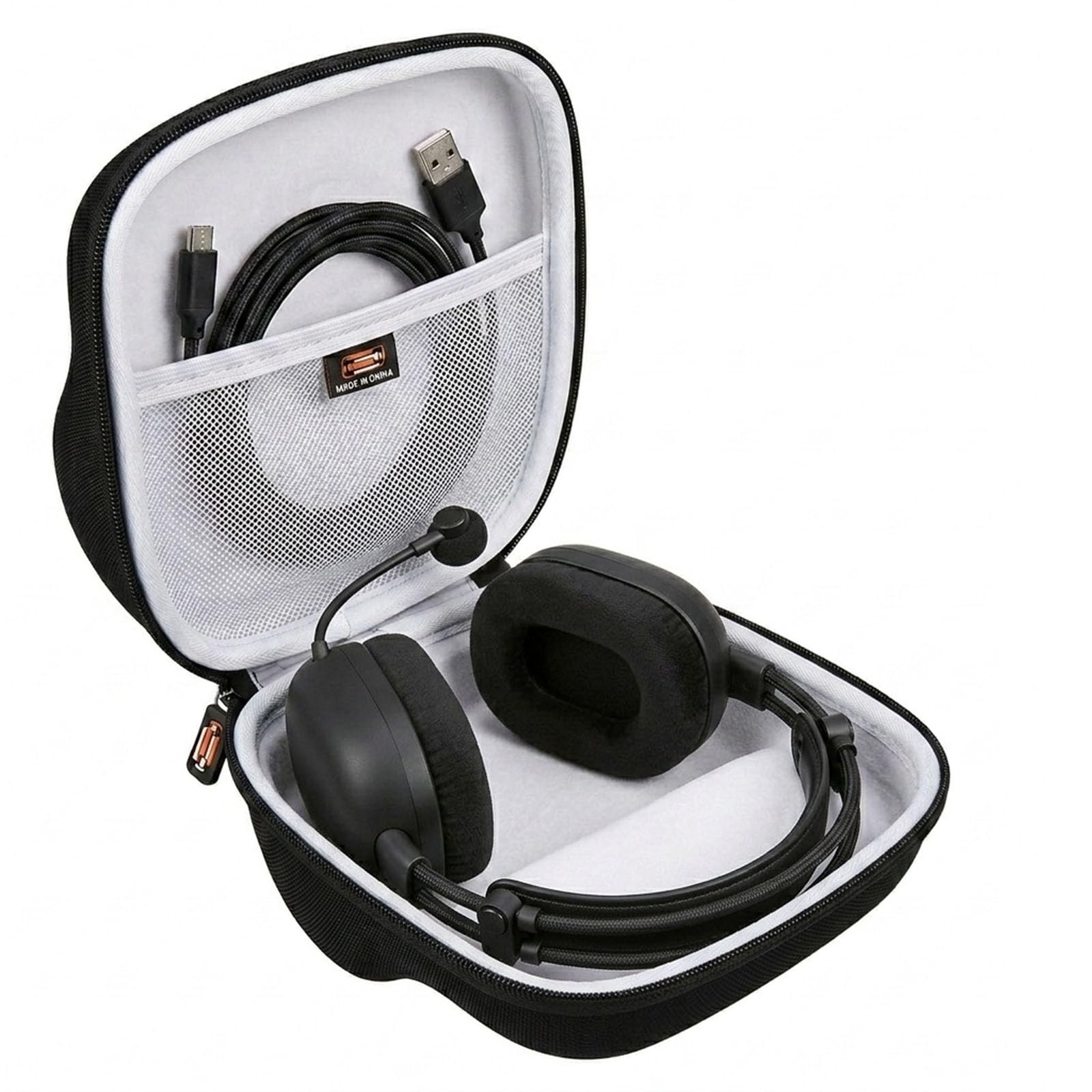 Custodia rigida in EVA compatibile con cuffie da gioco wireless Sony-Inzone H9 II, con cancellazione del rumore, custodia protettiva da viaggio portatile (solo custodia)