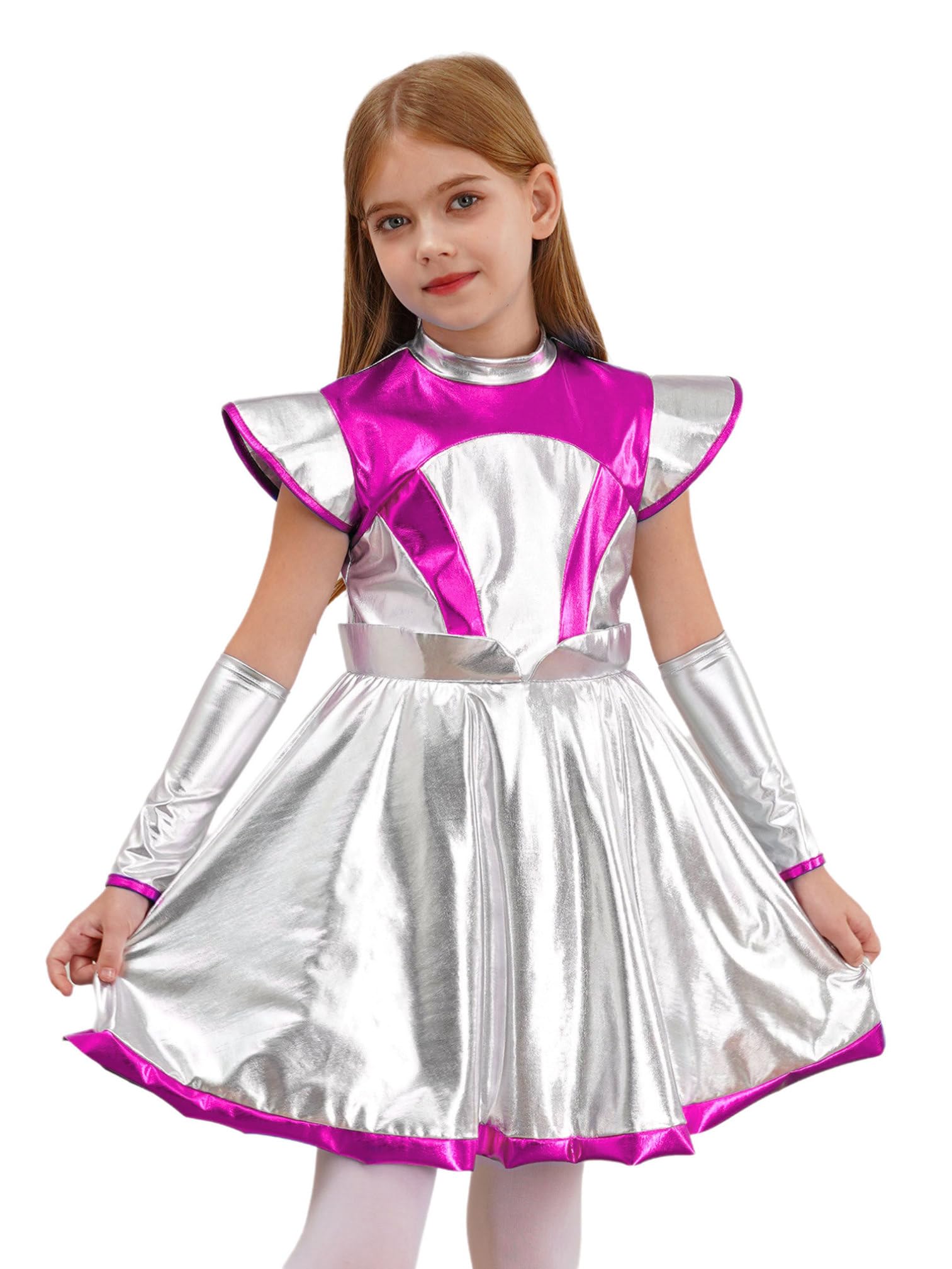 Amazon.co.jp: Agoky キッズ 子供 エイリアン プリンセス ドレス
