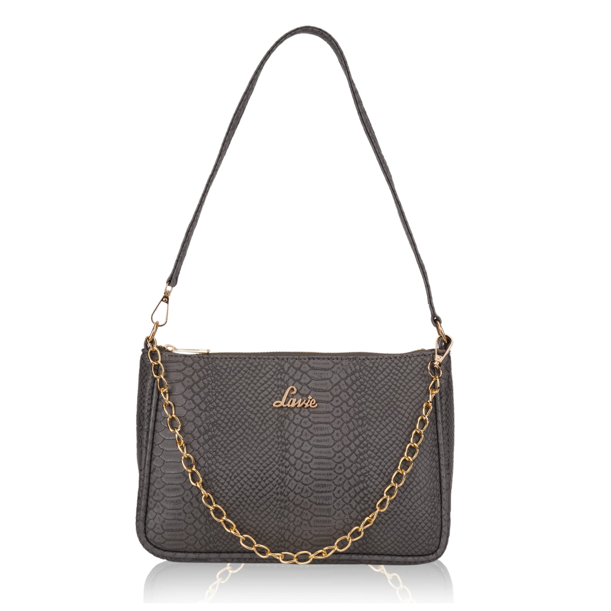 Lavie Womens Sizzle Hobo bag(Grey) (B0B6ZKZ6QZ) Amazon Price History, Amazon Price Tracker
