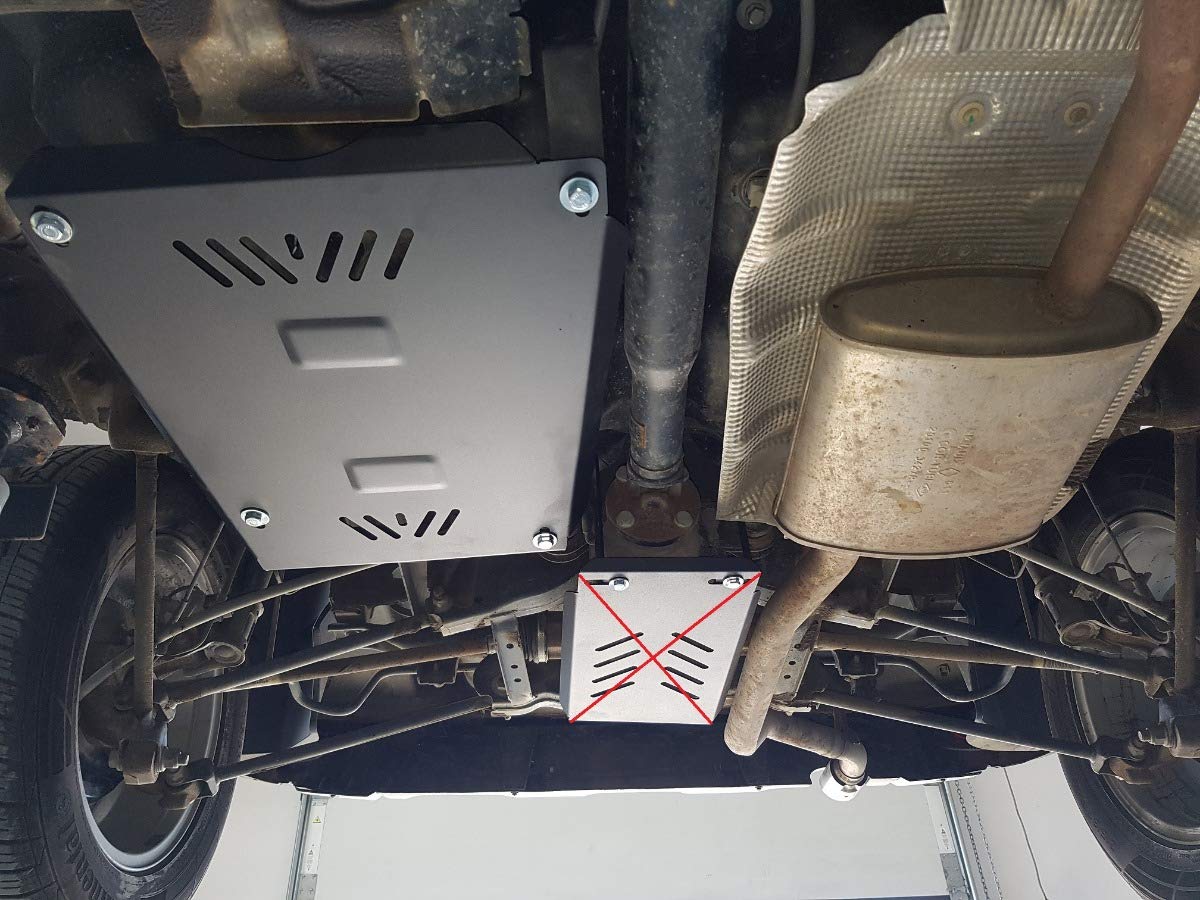 Protezione sottoscocca in acciaio Scut Protection per serbatoio carburante compatibile con Dacia Duster (2010-2017) Scut Protection