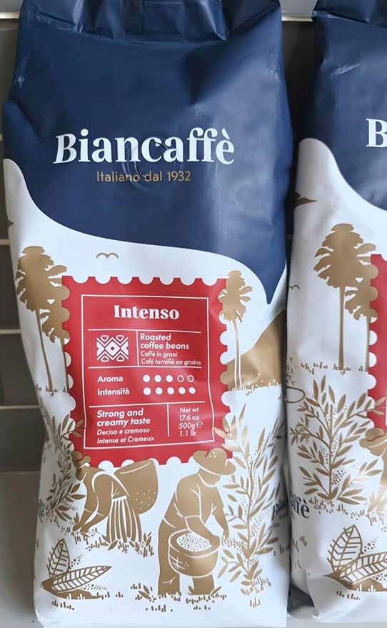 Café en Grano Biancaffè Intenso 1.1 lb miniatura 2