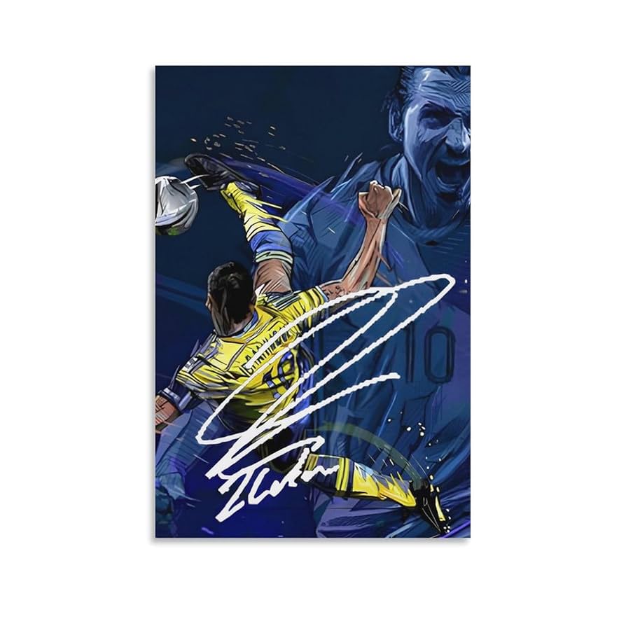 Amazon.co.jp: サッカー選手 ズラタン イブラヒモビッチ サイン