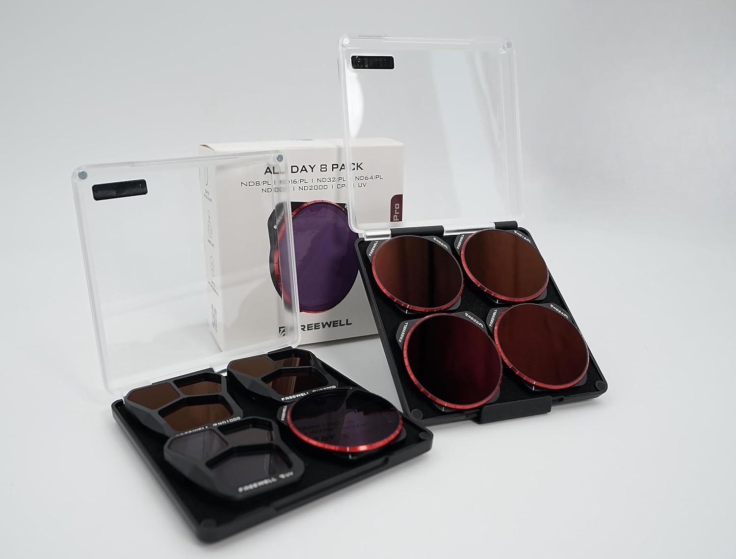 Freewell All Day 8 Pack ND/PL, ND, UV, CPL Filters Compatible with Mavic 3 Pro/Mavic 3 Pro Cine