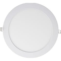 Paneles Calados En Mdf wonderlamp Downlight LED redondo extraplano 18W. 1450lm. Luz fría (6000°K). 30.000H. Color blanco (W-E000046)