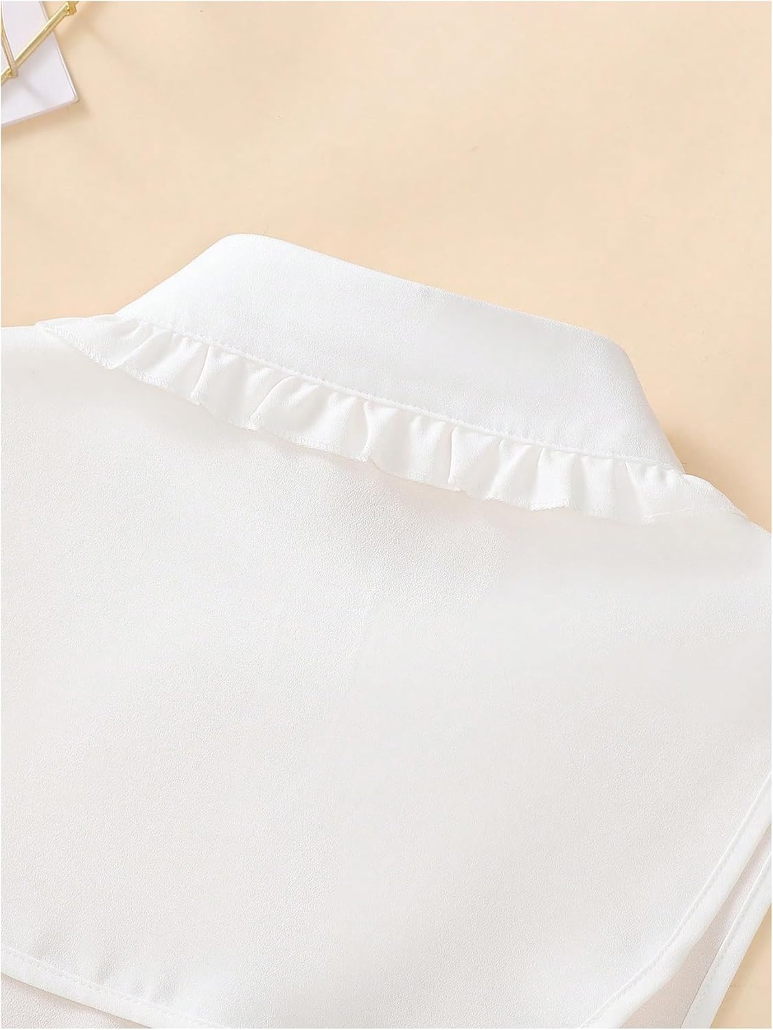 Verdusa Women's Fake Collar Detachable Dickey Collar Half Shirts Blouse - Image 4