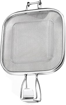 Sandwich Press, Stainless Steel Mesh Toast Press | Mesh Baking Mold with Circular Design for Hot Dogs, Sandwiches and Bread Sandwich Maker Press Panini Grill Electric Waffle Toaster Machine for