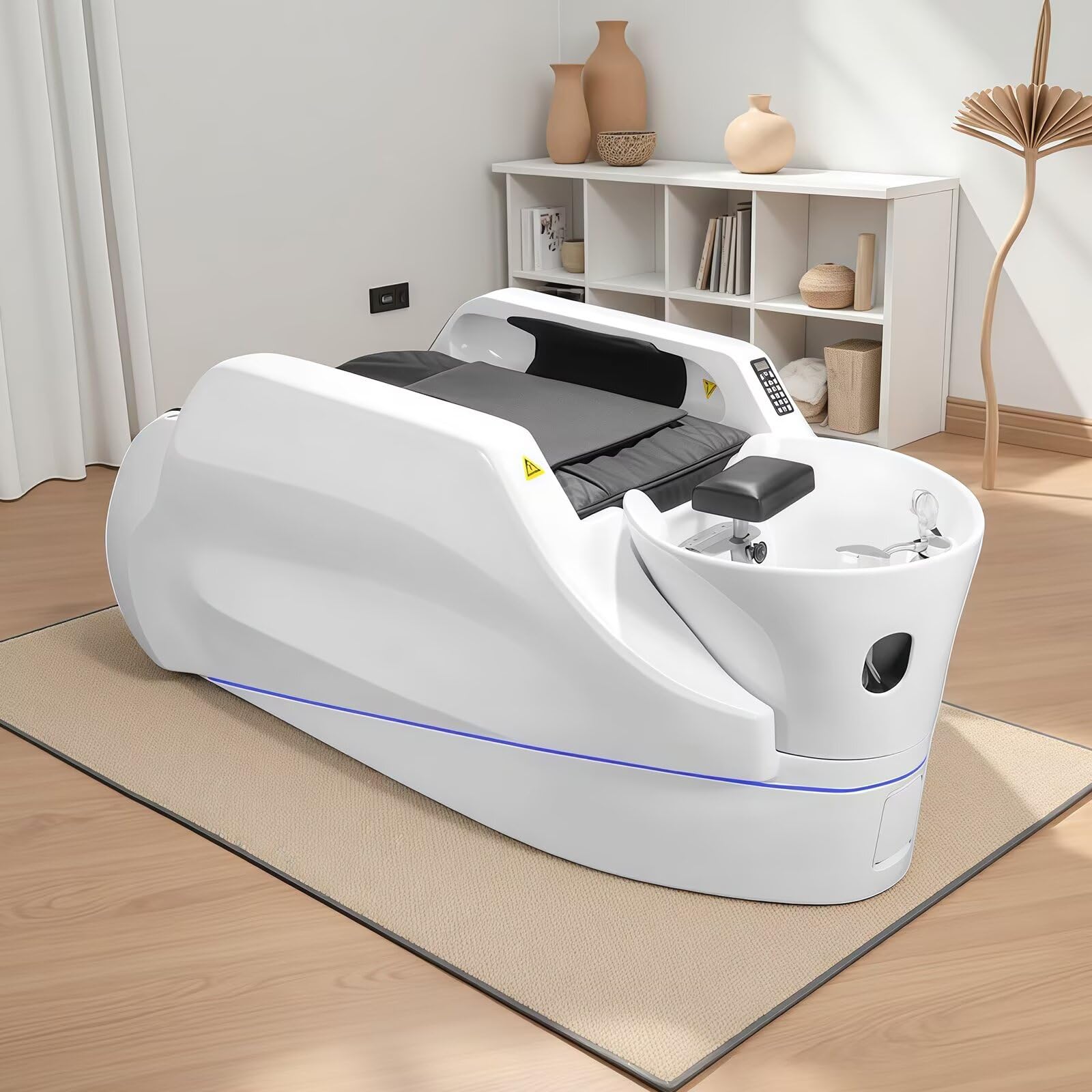 Szampon do masażu elektrycznego, łóżko spa głowa do salonu piękności