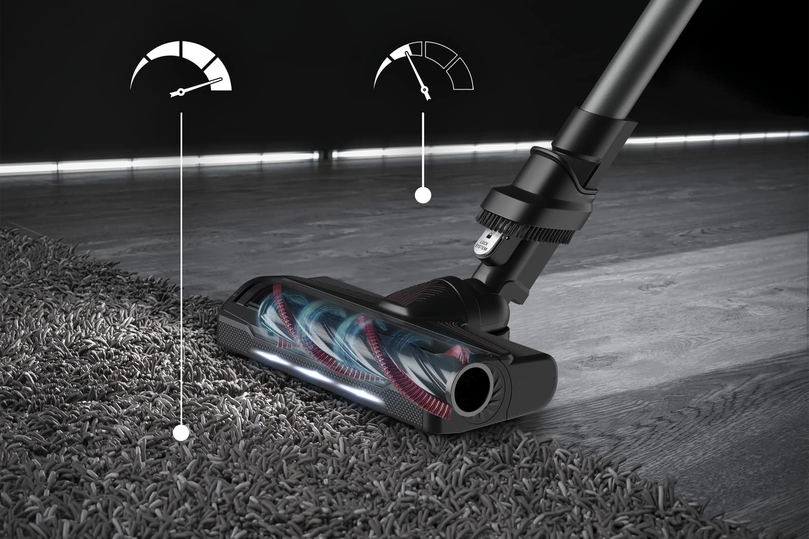 Rowenta Aspirateur Balai X-Force Flex 9.60 Kit Animal RH2078WO