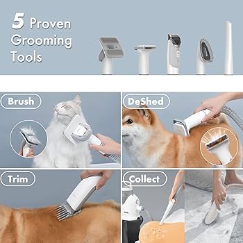 Amazon.com: Neakasa P2 Pro Dog Grooming Kit, Clippers Vacuum
