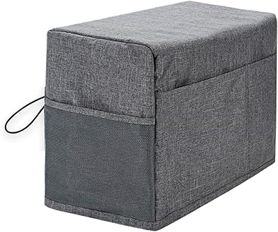 Capa para máquina de costura | Capa protetora resistente com bolsos de grande capacidade,Armazenamento de costura compatível com as máquinas de costura padrão Singer, Brother e Janome Baise  