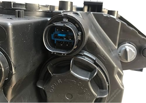 Miniatura 6 de Aftermarket - Juego de faros delanteros halógenos que reemplaza 92101F3000 92102F3000 HY2502206 HY2503206 compatible con Elantra 2017 2018  lado del