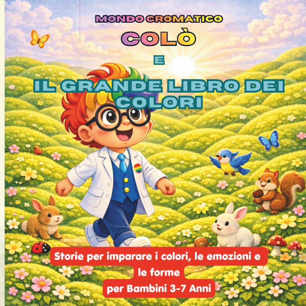 Colò e il Grande Libro dei Colori: Storie per imparare i colori, le emozioni e le forme- per Bambini 3-7 Anni (MONDO CROMATICO - Serie Le Storie di Colò)