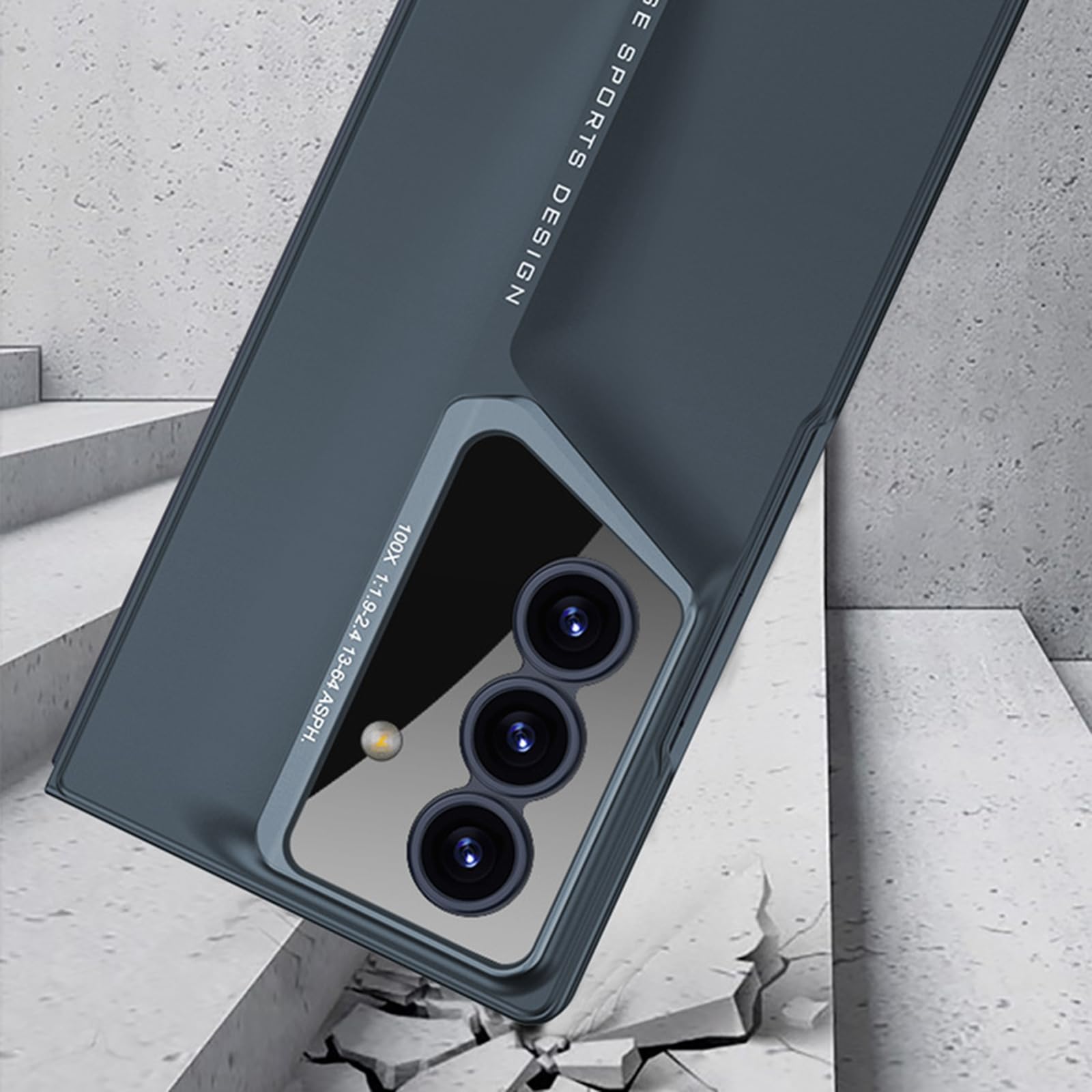 Hülle Für Samsung Galaxy Z Fold 8 Ultra,Eingebauter Glas Displayschutzfolie