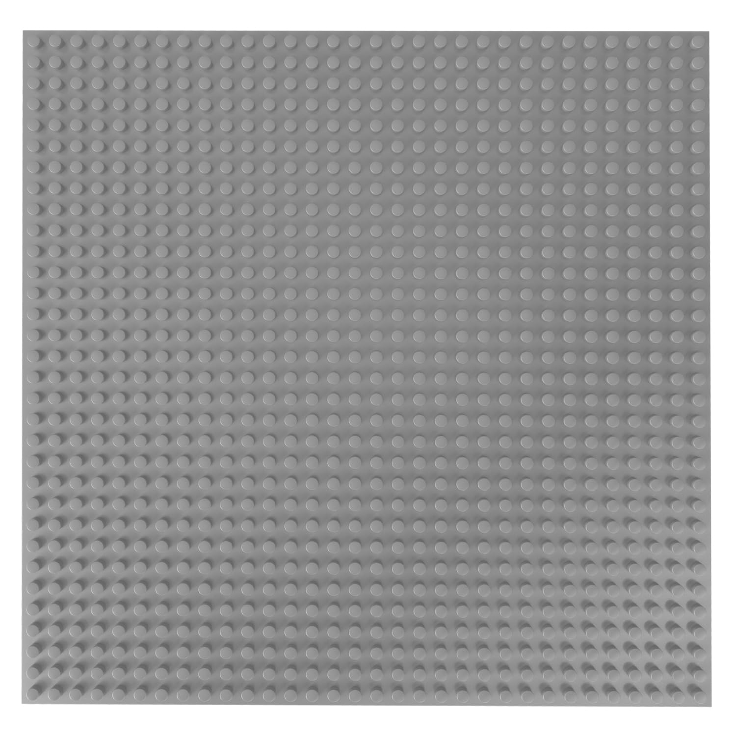 BAYBEE 32 x 32 Base Plate Building Blocks Game Toys for Kids |Bases for Learning Puzzle,Stacking & Sorting Toys for Kids | Construction Toy Set Building Blocks for 4+ Years Boys Girls (Grey)