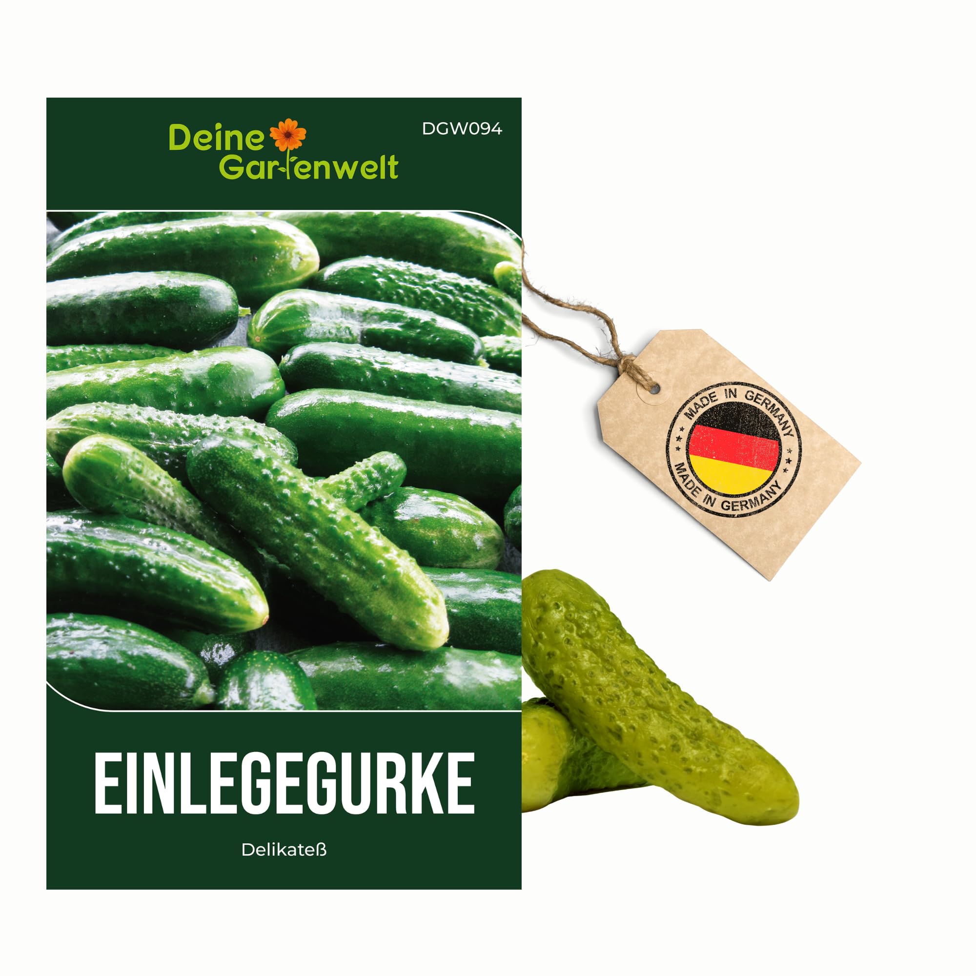 Salat- und Einlegegurke Delikate Samen - Cucumis sativus - Gurkensamen -  Gemsesamen - Saatgut fr 10 Pflanzen : Amazon.de: Garten