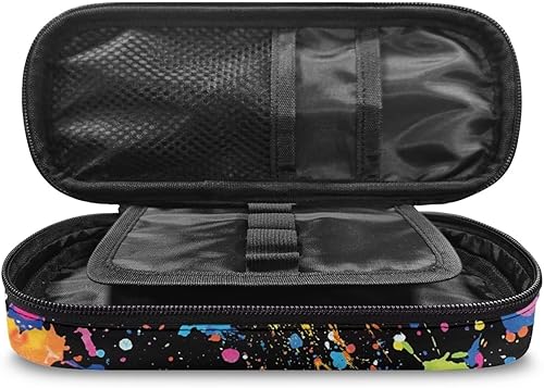 Miniatura 9 de Estuche para lápices Galaxy Wolf, bolsa duradera para lápices, papelería, bolsa de almacenamiento para niños, niñas, adolescentes, mujeres, hombres,