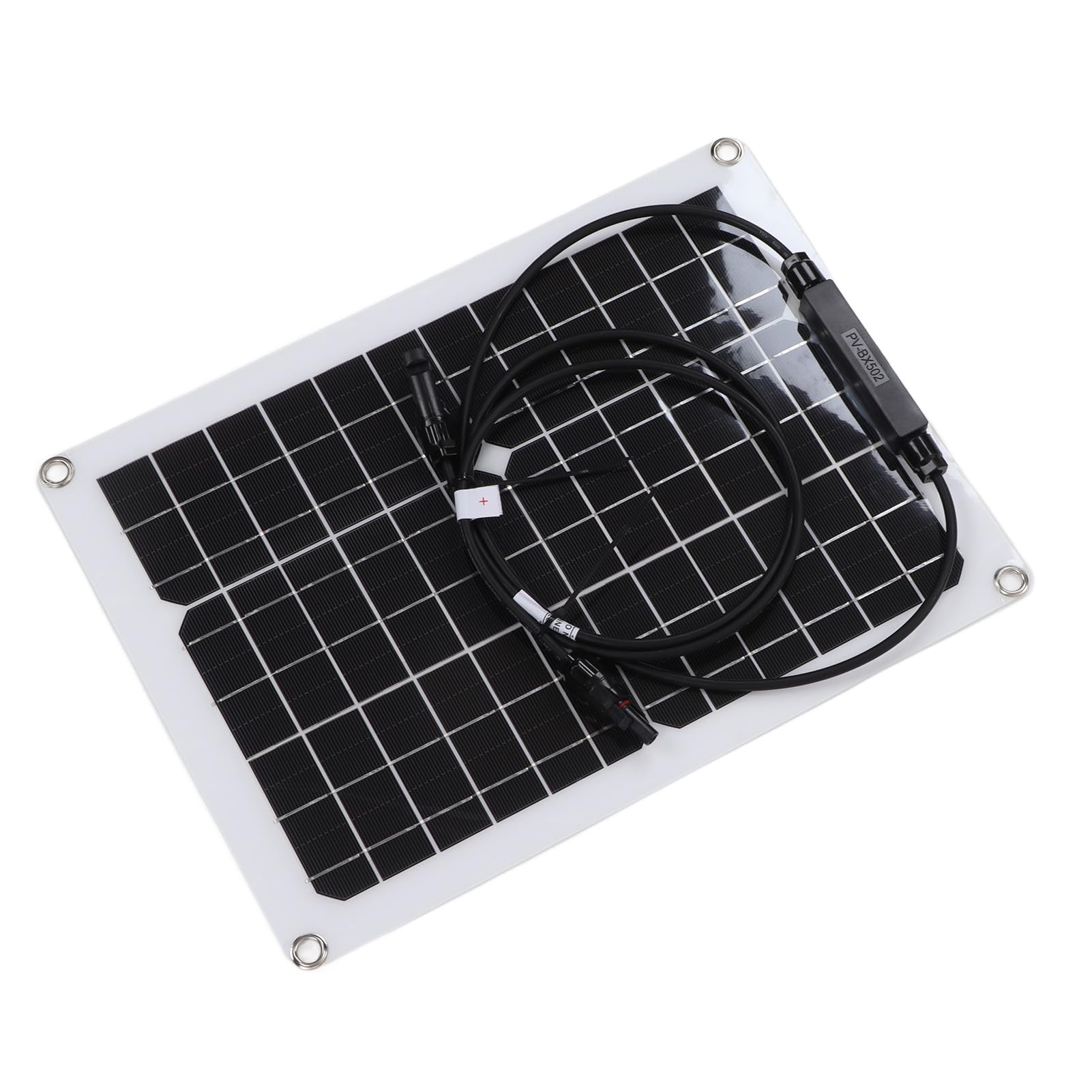 Pannello solare monocristallino flessibile da 30 W con controller solare da 50 A per batteria da 12 V